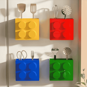 Magnetic block storage box